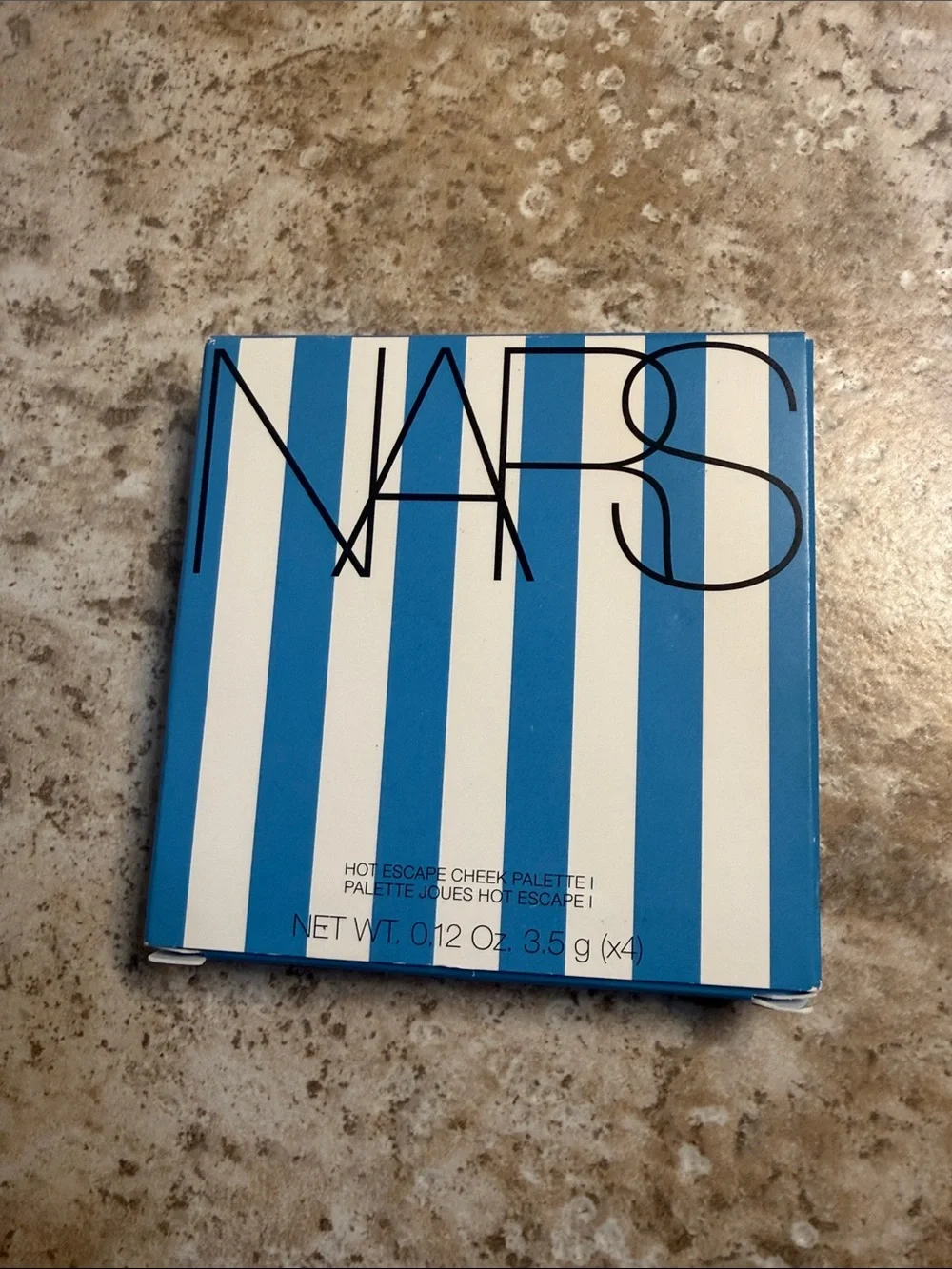 NARS Hot Escape cheek palette 1. Thrill/Bad Behavior/Ophelia/Laguna 01. New